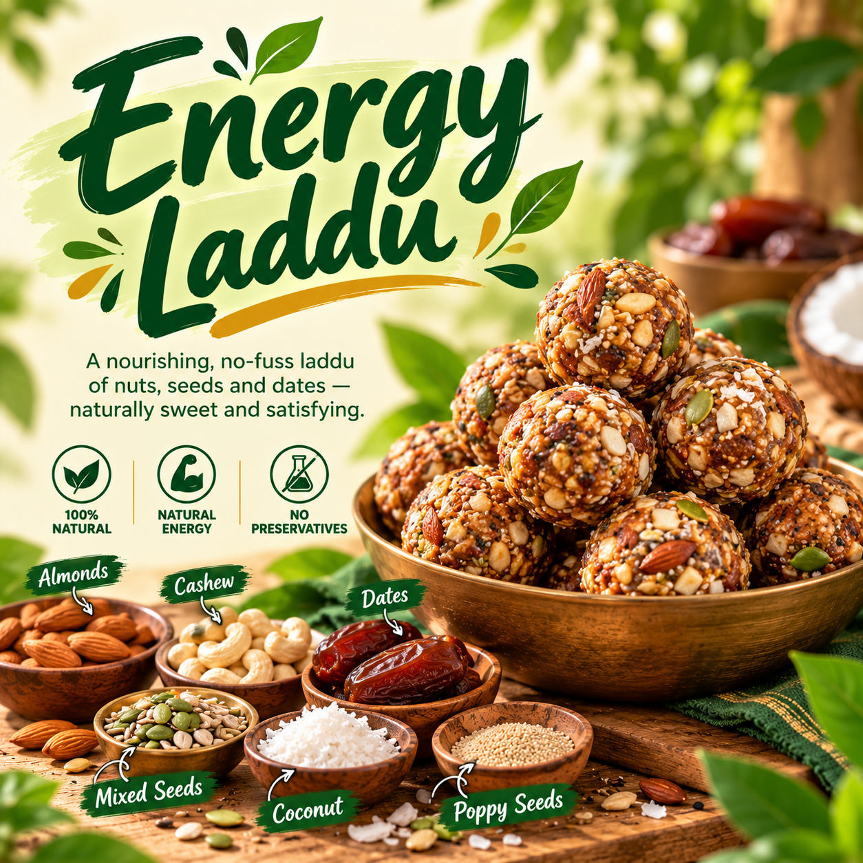 Dry Fruit Laddu (Pack of 2)